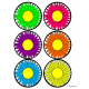 Crazy Daisy Fraction Circles for Autism